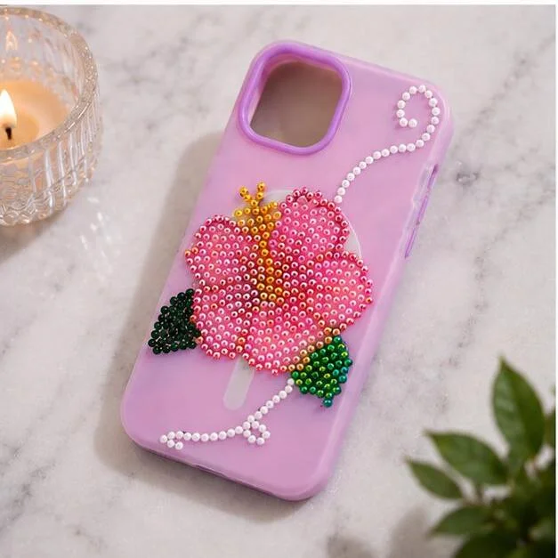 iphone 13 Pink Pearl Blossom MagSafe Case, photo 3 of 4