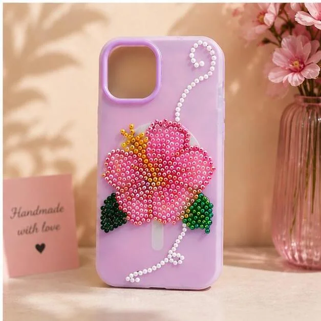 iphone 13 Pink Pearl Blossom MagSafe Case, photo 4 of 4